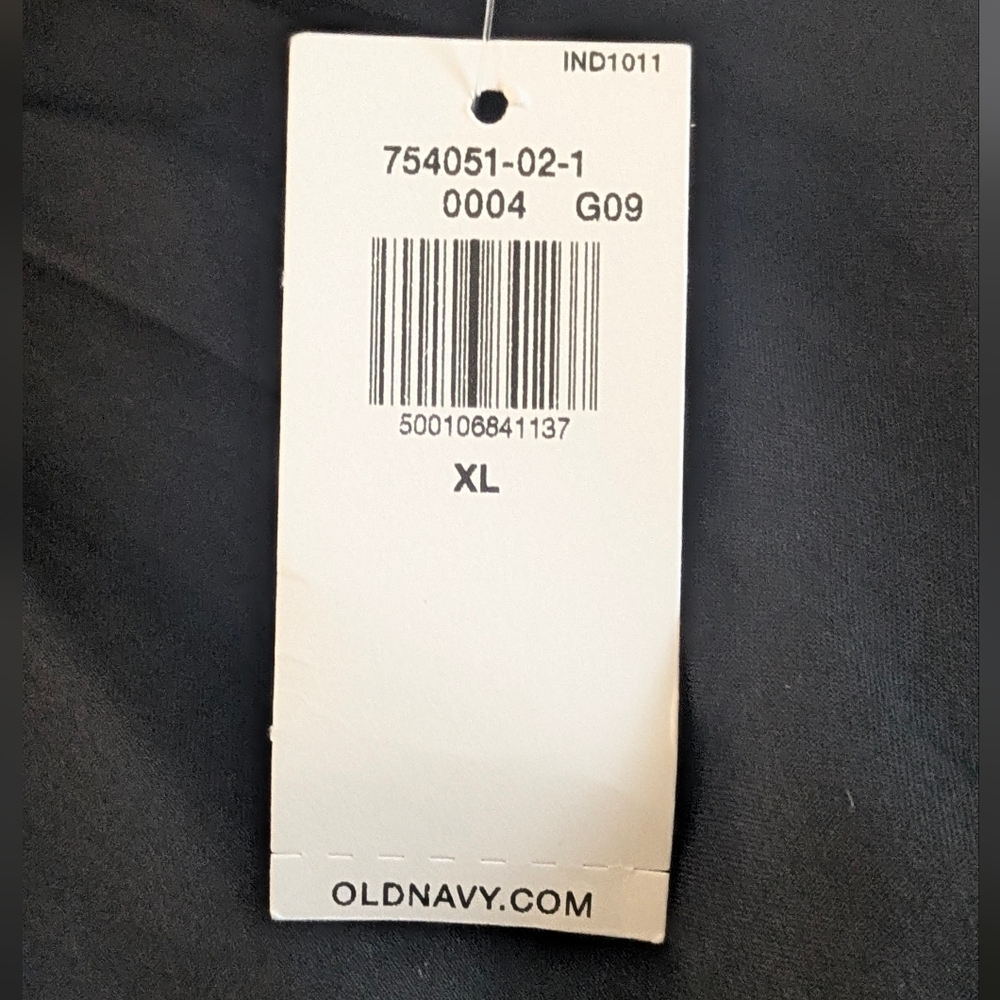Old Navy Black Maternity Waist-Defined Ruffle-Trim Mini Dress Bohemia Sz XL NEW - Picture 13 of 15